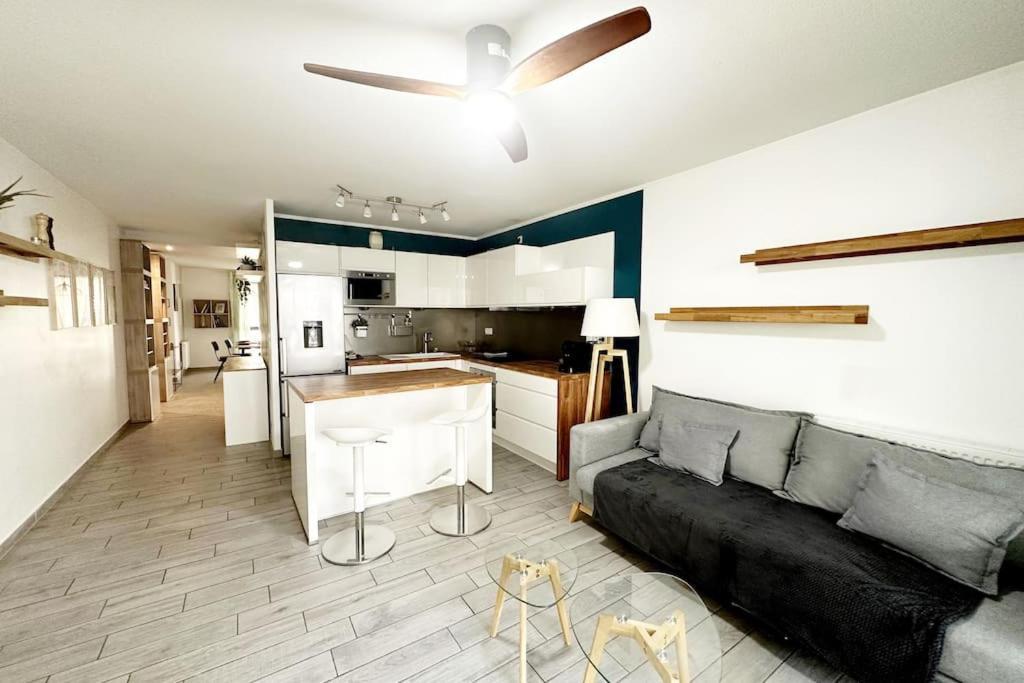 Bel Appart Design 2Ch, Mairie, Pkg, Wifi, Terrasse, Port Marianne Montpellier Exterior photo