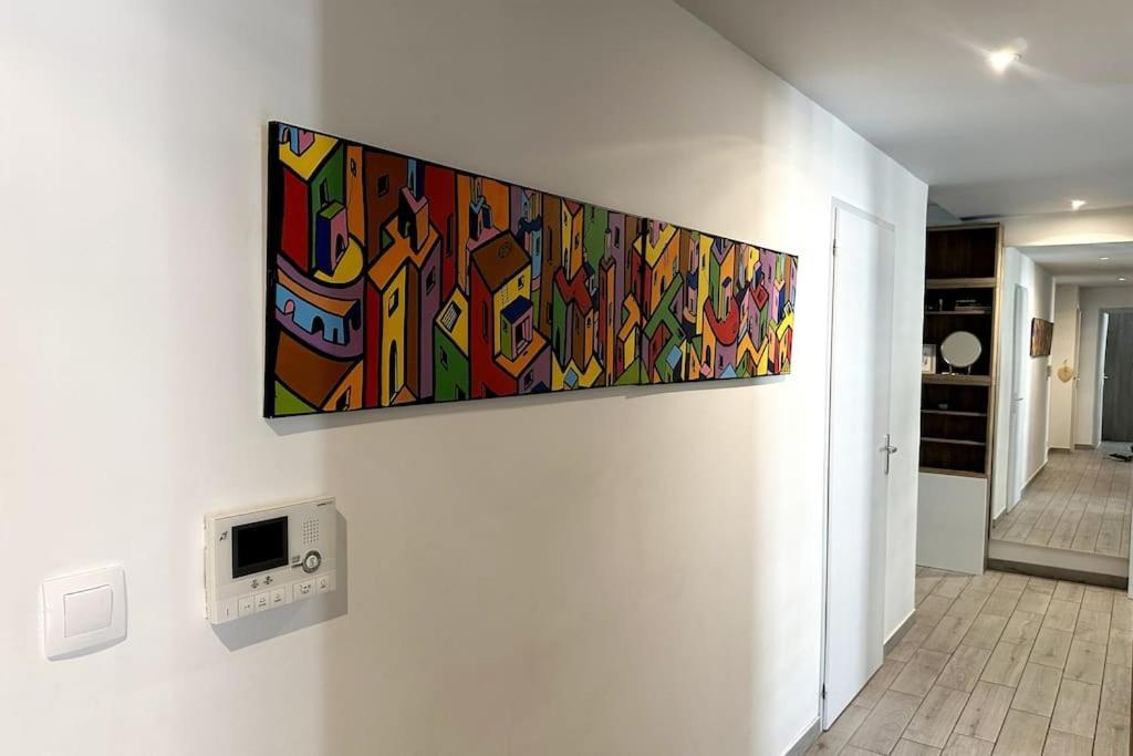 Bel Appart Design 2Ch, Mairie, Pkg, Wifi, Terrasse, Port Marianne Montpellier Exterior photo