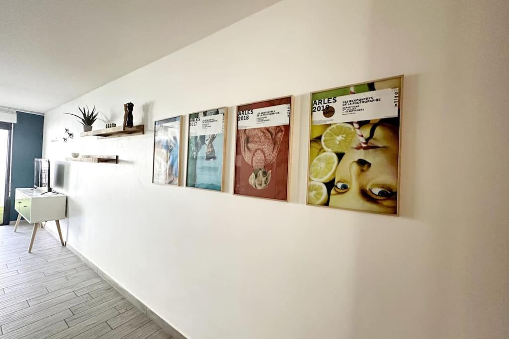 Bel Appart Design 2Ch, Mairie, Pkg, Wifi, Terrasse, Port Marianne Montpellier Exterior photo